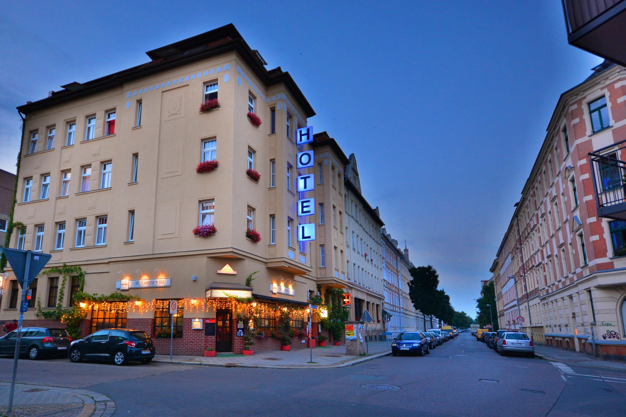 Alt-Connewitz Hotel in Leipzig Exterior foto